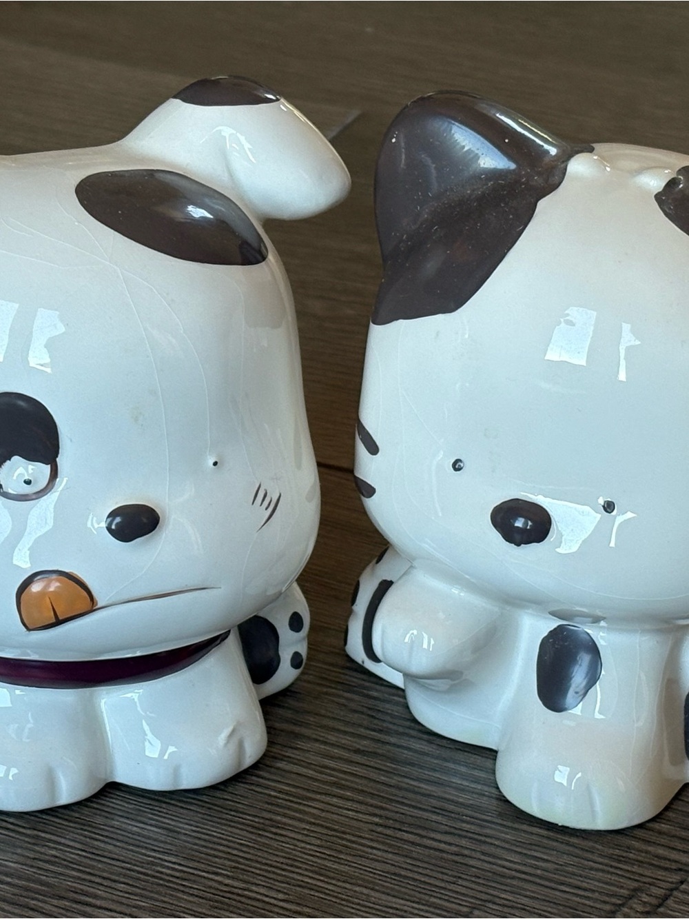 Cute Cat and Dog Piggy Bank Set
